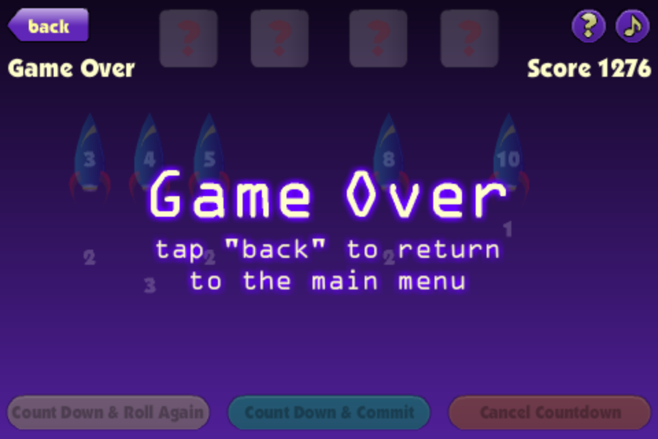 Screenshot Countdown Dice Screenshot Countdown Dice